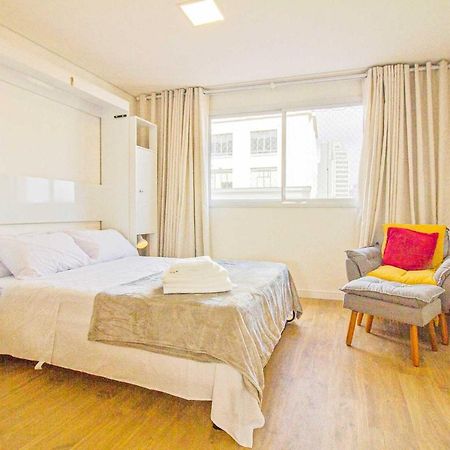 Apto Com Wifi E Home Office No Centro De サンパウロ エクステリア 写真