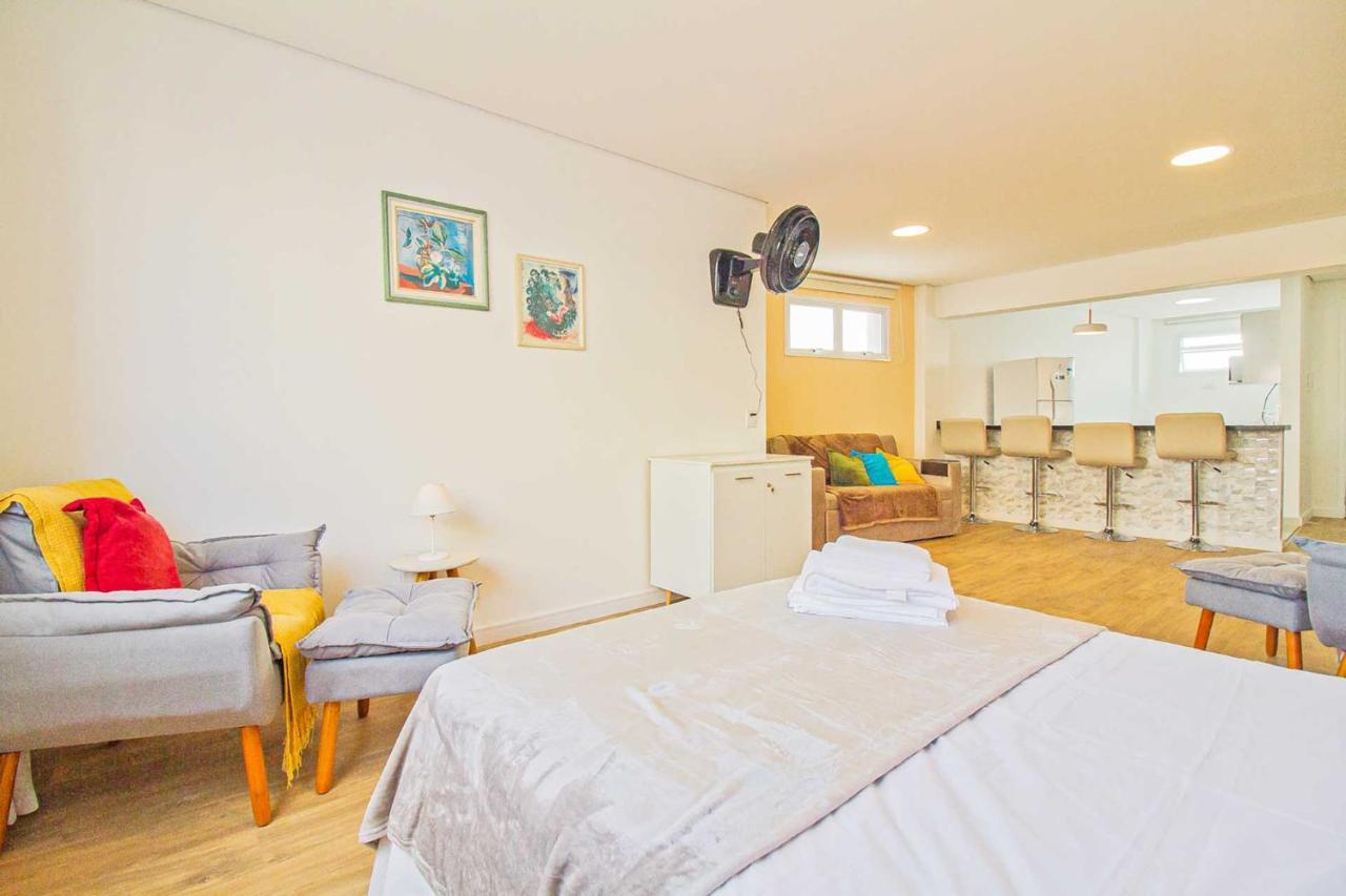 Apto Com Wifi E Home Office No Centro De サンパウロ エクステリア 写真